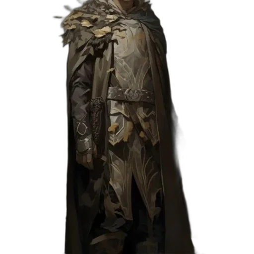 staff, jacket, mask, dragon transparent PNG cut-out