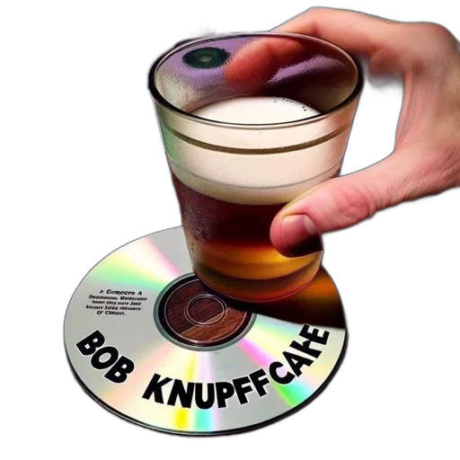 food, weapon, vaporwave, 3d render transparent PNG cut-out