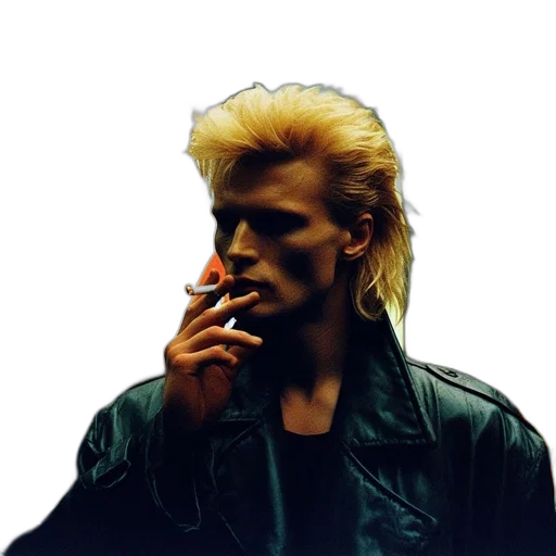 jacket, face, hair, mask transparent PNG cut-out