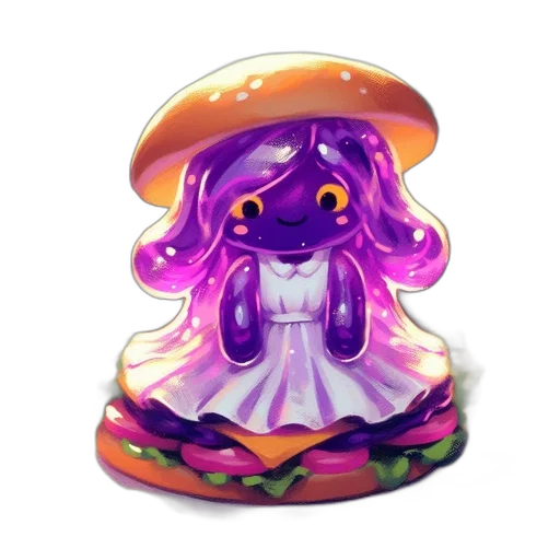 food, dress, creature, hat transparent PNG cut-out