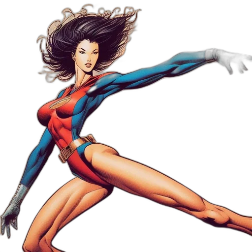 comic book art, concept art, cartoon, fantasy art transparent PNG cut-out