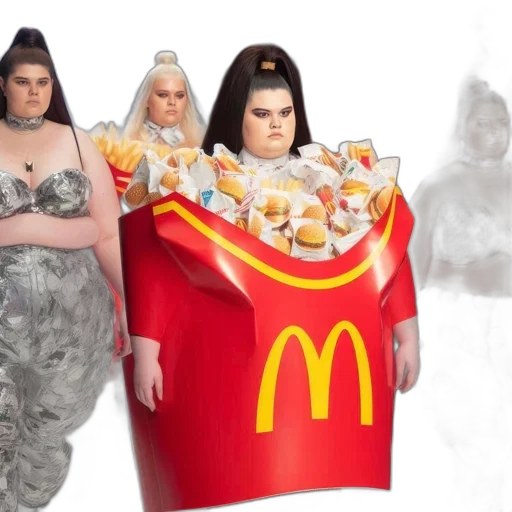 food, dress, creature, concept art transparent PNG cut-out