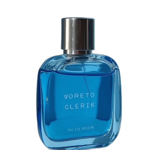 bottle, blue, bleu, roberto transparent PNG cut-out