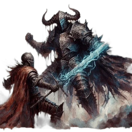 sword, dragon, weapon, creature transparent PNG cut-out