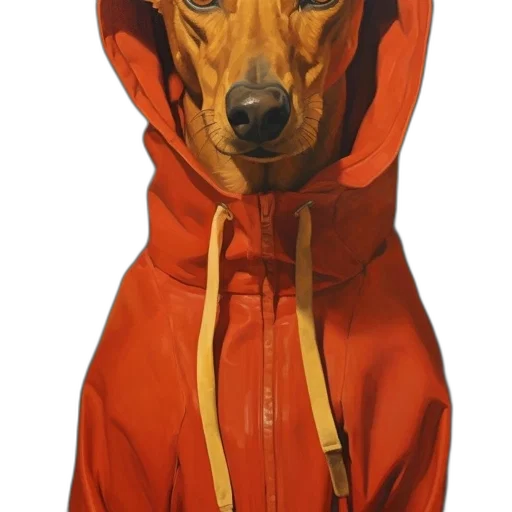 jacket, animal, dress, face transparent PNG cut-out