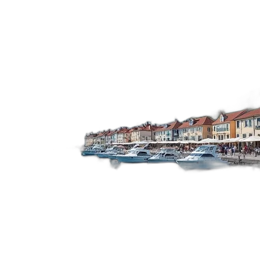 building, photorealistic, watercolor, 3d render transparent PNG cut-out