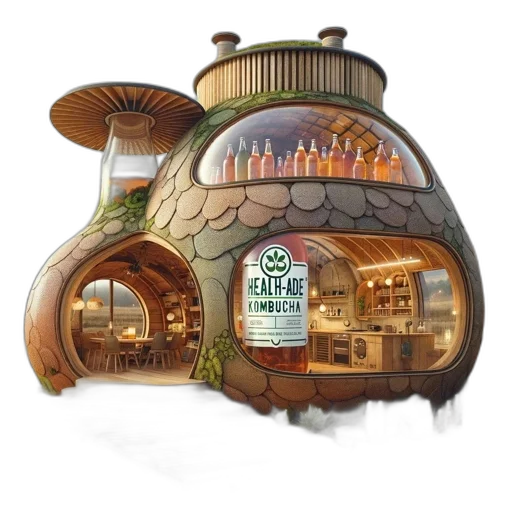 bottle, food, furniture, 3d render transparent PNG cut-out