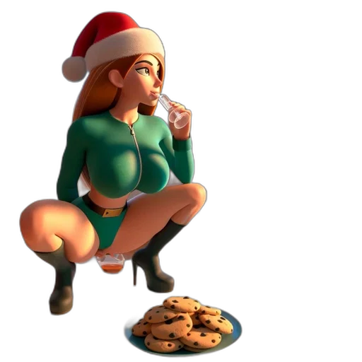 food, 3d render, concept art, pixel art transparent PNG cut-out