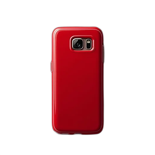 red, samsung, galaxy, bumper transparent PNG cut-out