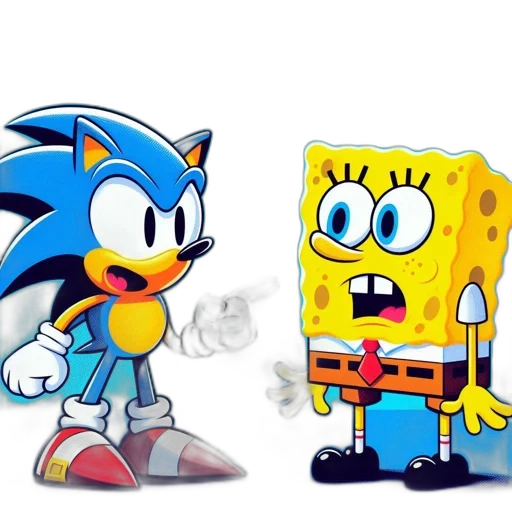 concept art, 3d render, pixel art, comic book art transparent PNG cut-out