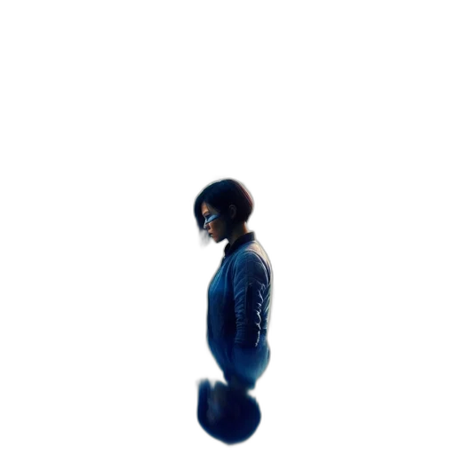 mask, robot, jacket, face transparent PNG cut-out