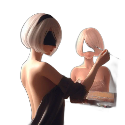 mask, dress, face, robot transparent PNG cut-out