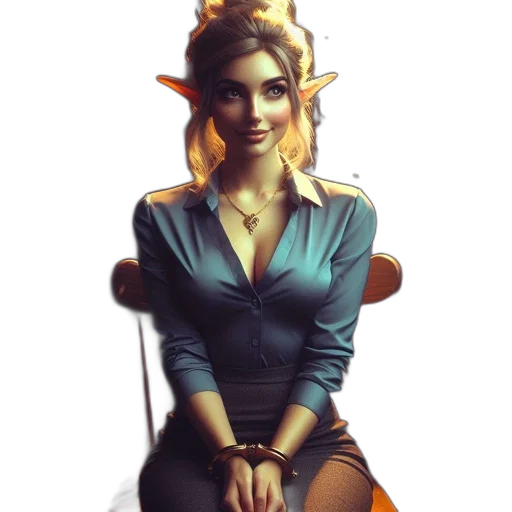 dress, crown, staff, face transparent PNG cut-out