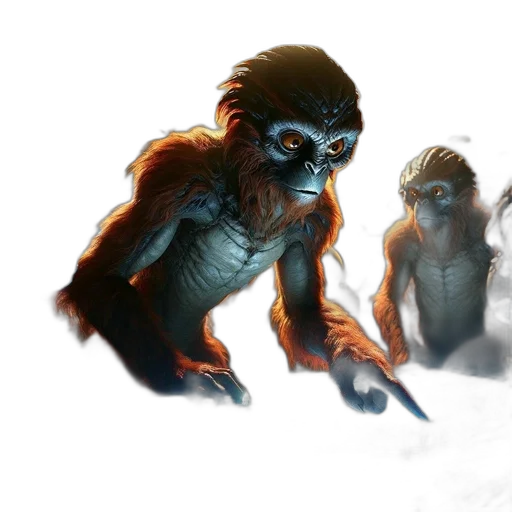 creature, concept art, fantasy art, comic book art transparent PNG cut-out