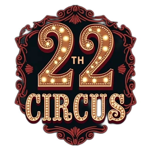 222th, circus, collective, logo transparent PNG cut-out