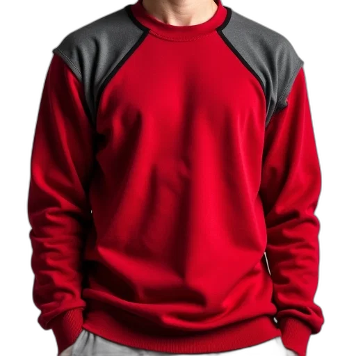 jacket, staff, photorealistic, 3d render transparent PNG cut-out