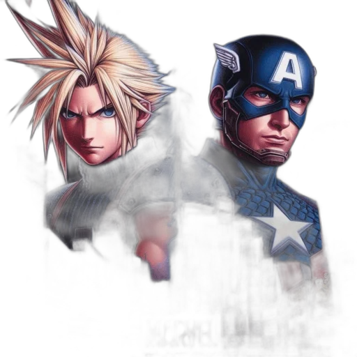 comic book art, concept art, pixel art, anime transparent PNG cut-out