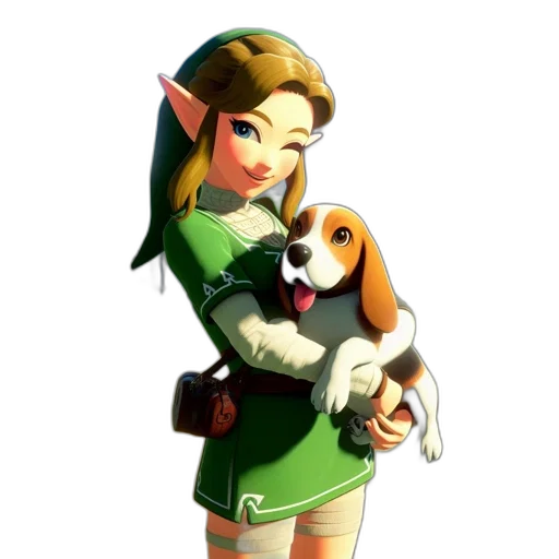 staff, animal, weapon, dress transparent PNG cut-out