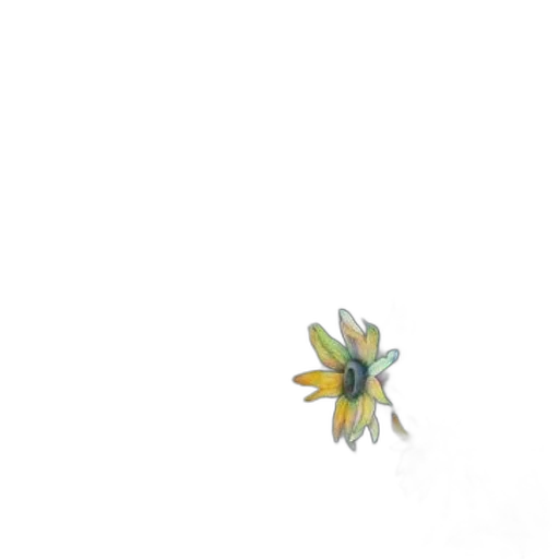 flower, animal, creature, dragon transparent PNG cut-out