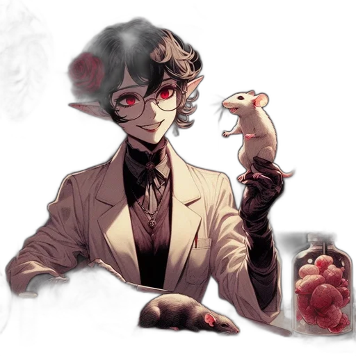 staff, creature, mask, concept art transparent PNG cut-out