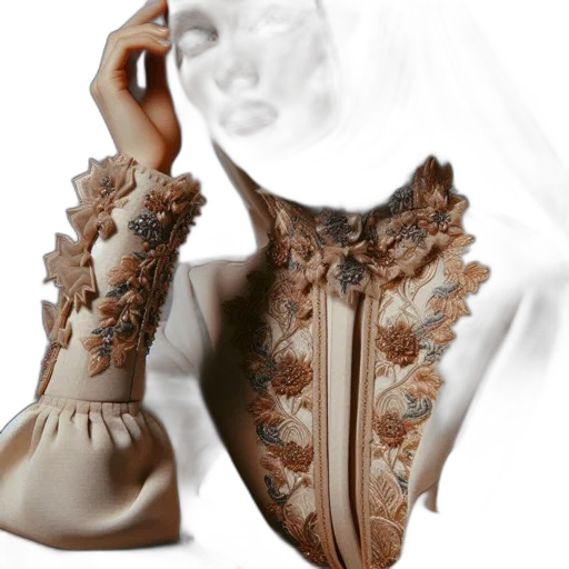 dress, shoes, crown, jewelry transparent PNG cut-out