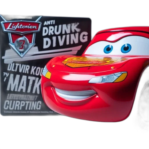 car, toy, model, lightning transparent PNG cut-out