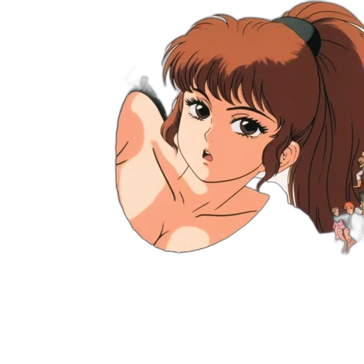 face, jewelry, dress, anime transparent PNG cut-out
