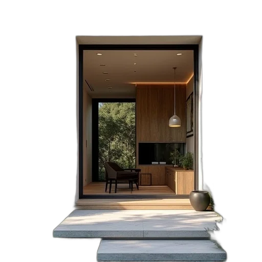 furniture, building, 3d render, photorealistic transparent PNG cut-out