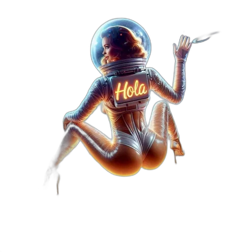jacket, robot, hair, dress transparent PNG cut-out