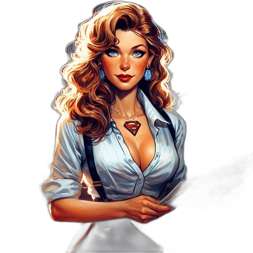 staff, dress, jewelry, face transparent PNG cut-out