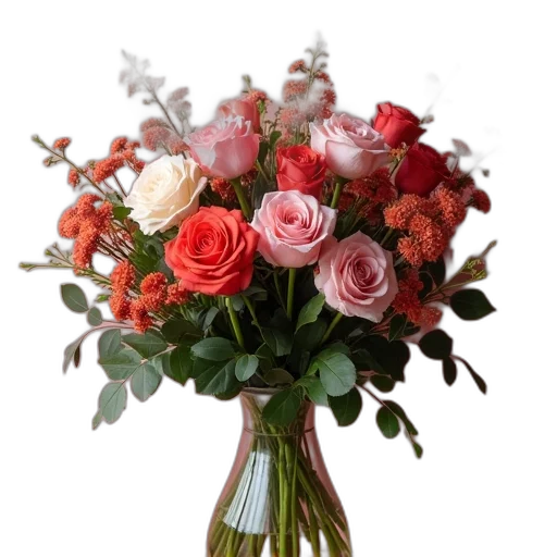 flower, crown, red, ftd transparent PNG cut-out