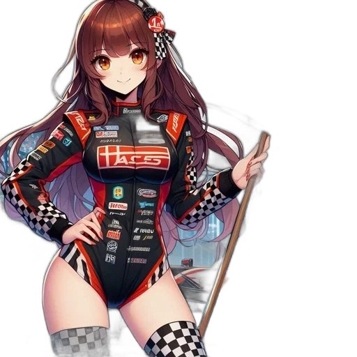 dress, robot, weapon, staff transparent PNG cut-out