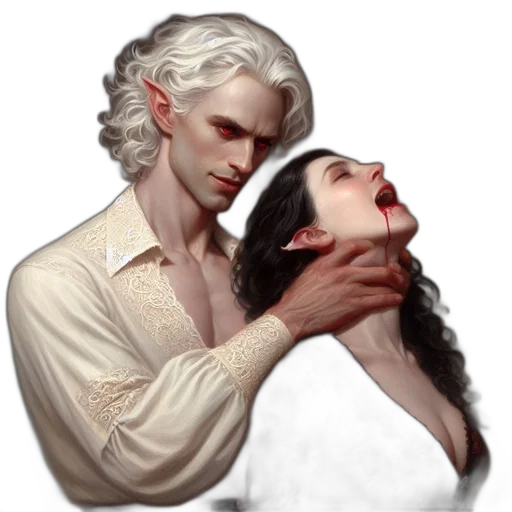 fantasy art, photorealistic, concept art, oil painting transparent PNG cut-out