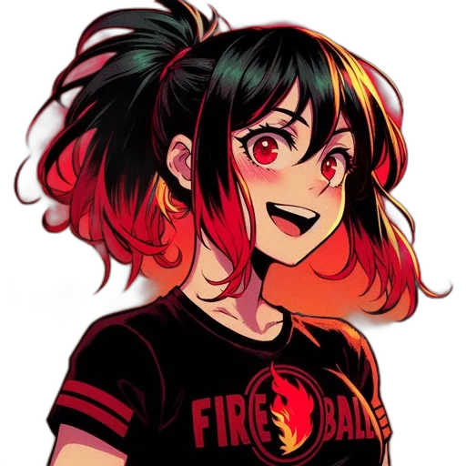 hair, face, staff, anime transparent PNG cut-out