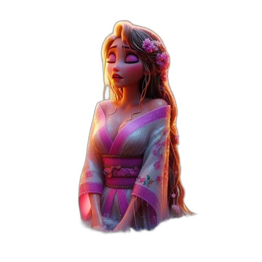 dress, mask, jewelry, creature transparent PNG cut-out