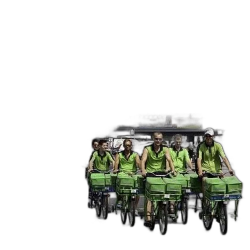 car, staff, robot, 3d render transparent PNG cut-out