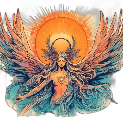 fantasy art, concept art, pixel art, watercolor transparent PNG cut-out
