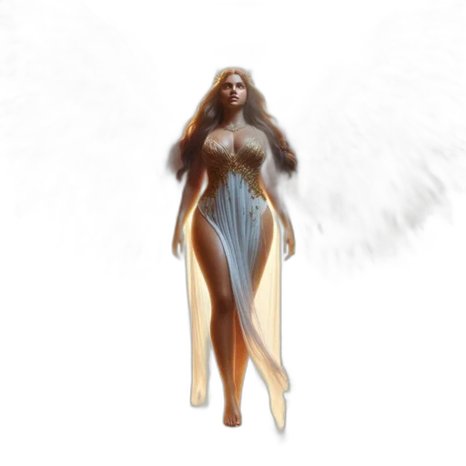 dress, creature, fantasy art, concept art transparent PNG cut-out