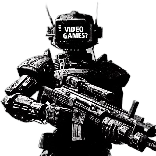 robot, weapon, staff, concept art transparent PNG cut-out