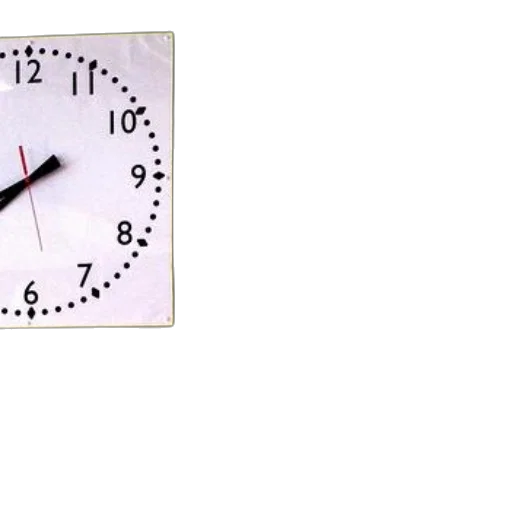 3d render, two, clocks, green transparent PNG cut-out
