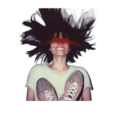 hair, mask, face, hat transparent PNG cut-out