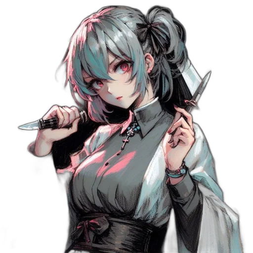 staff, weapon, sword, dress transparent PNG cut-out