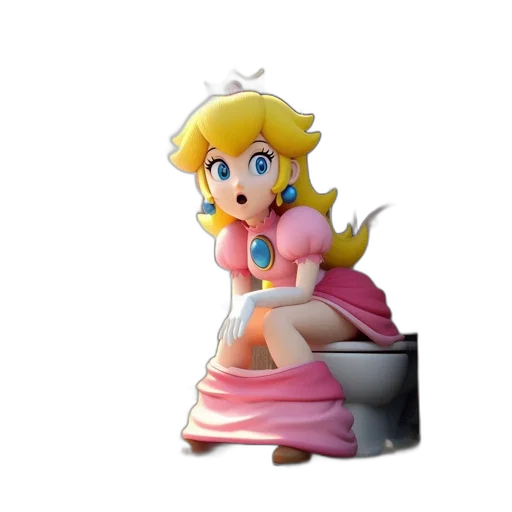 dress, crown, 3d render, concept art transparent PNG cut-out
