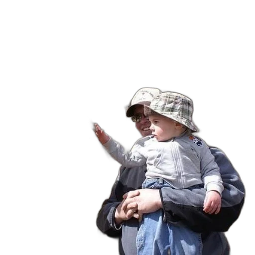 hat, jacket, weapon, face transparent PNG cut-out