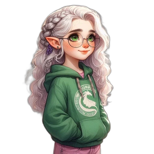 dragon, staff, jacket, face transparent PNG cut-out