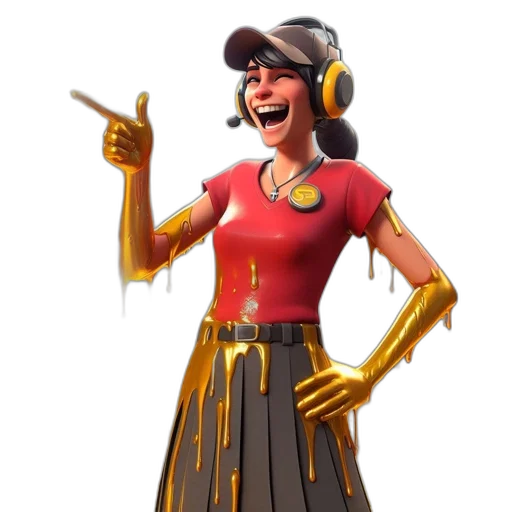 weapon, staff, face, jacket transparent PNG cut-out