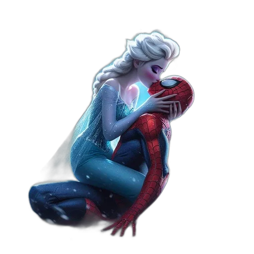 concept art, comic book art, fantasy art, watercolor transparent PNG cut-out