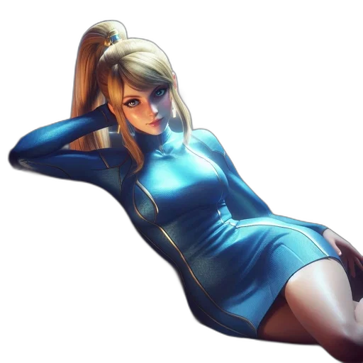 dress, robot, staff, face transparent PNG cut-out