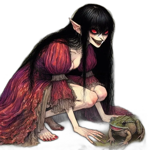 creature, dress, mask, dragon transparent PNG cut-out