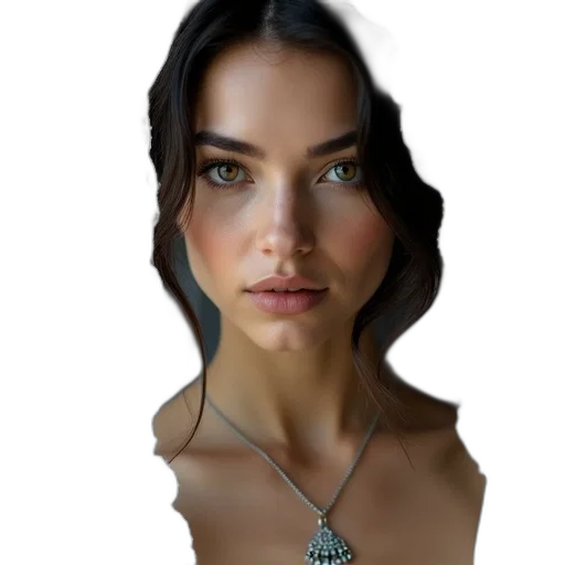 jewelry, face, crown, staff transparent PNG cut-out